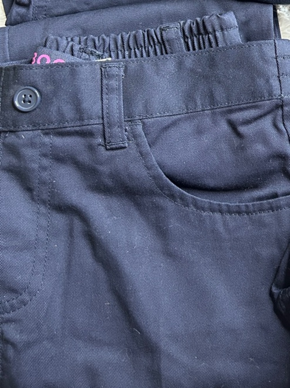 Girls French Toast Navy Bootcut School Pants - 05-20-04A & B